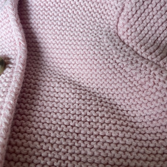 Old Navy babies 0-3months pink button down sweater 100% cotton - Picture 3 of 6
